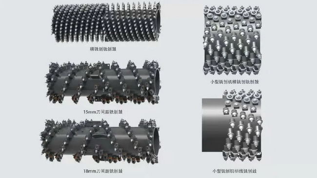 开云足球XM2005K高效的铣刨能力